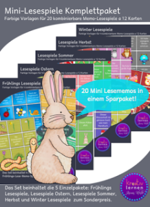 Lesespiele Komplettpaket