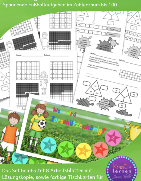 Gemischte Aufgaben Plus und Minus zum Wiederholen von Rechenstrategien im Zahlenraum bis 100
