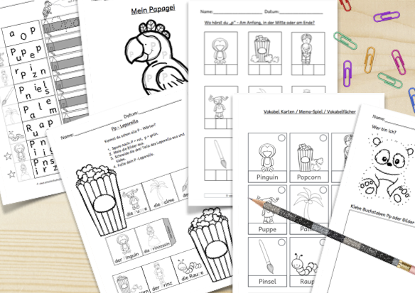 Unterstütze deine Schüler beim Erlernen der Buchstaben mit differenzierten Aufgaben für den Anfangsunterricht