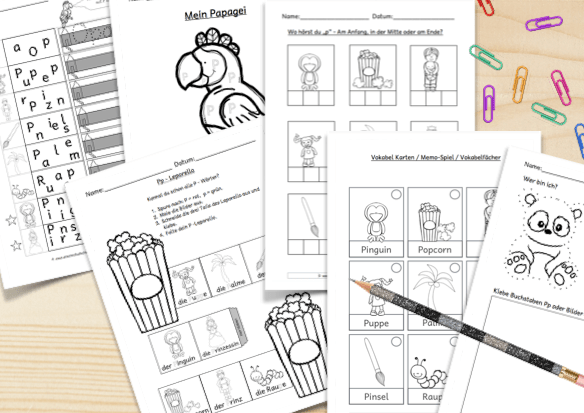 Unterstütze deine Schüler beim Erlernen der Buchstaben mit differenzierten Aufgaben für den Anfangsunterricht