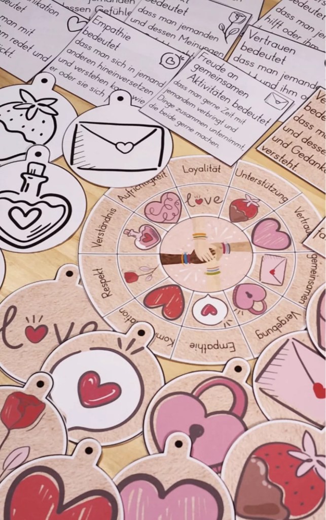 Unterrichtsmaterial für den Ethikunterricht der Grundschule: Freundschaft verstehen und Werte der Freundschaft definieren. Sozial Emotionales Lernen fördern mit Unterrichtsmaterial.