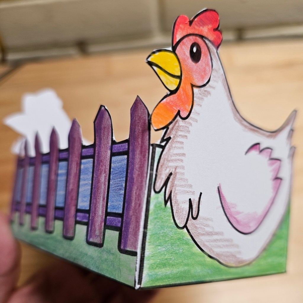 Bastele Osternester mit Kindern ganz einfach selbst. Einfach Ausmalbilder und Bastelvorlagen für Osterkörbe.