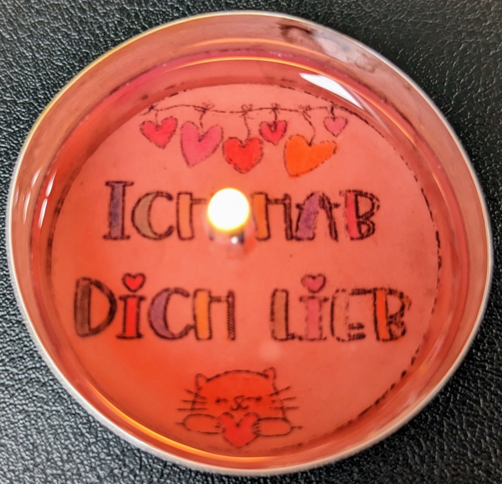 Muttertagsgeschenk Teelichter gestalten