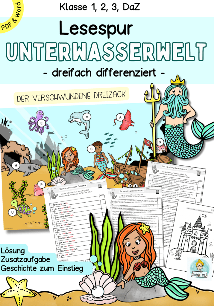 Eine spannende Lesespur auch für DaZ und DaF Schüler.