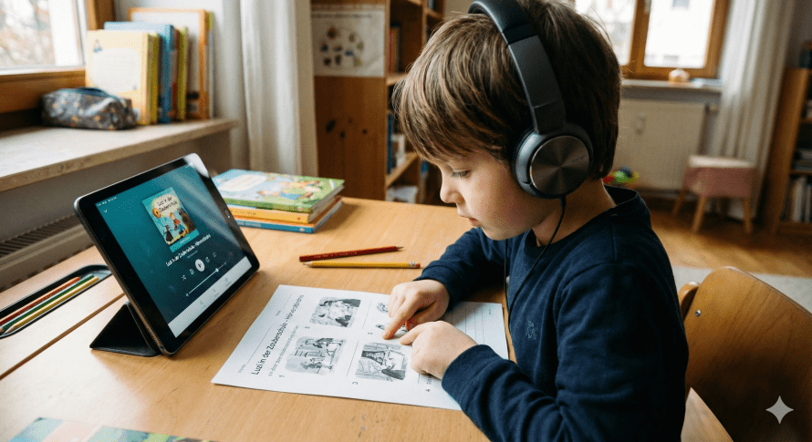 Lesen und Verstehen, das ist wichtig bei Übungen zum Lesen lernen in der Grundschule.