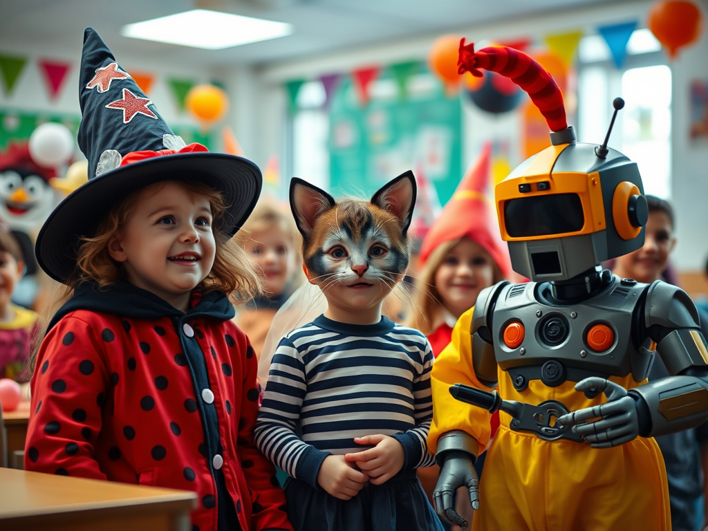 Fasching in der Grundschule. Ein Einblick in die Möglischkeiten.